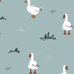 Goose pastel blauw